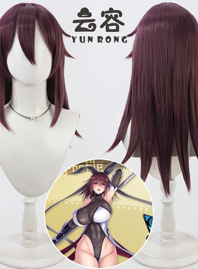 【云容】对魔忍 Mizuki Shiranui 水城不知火cos假发 仿真头皮
