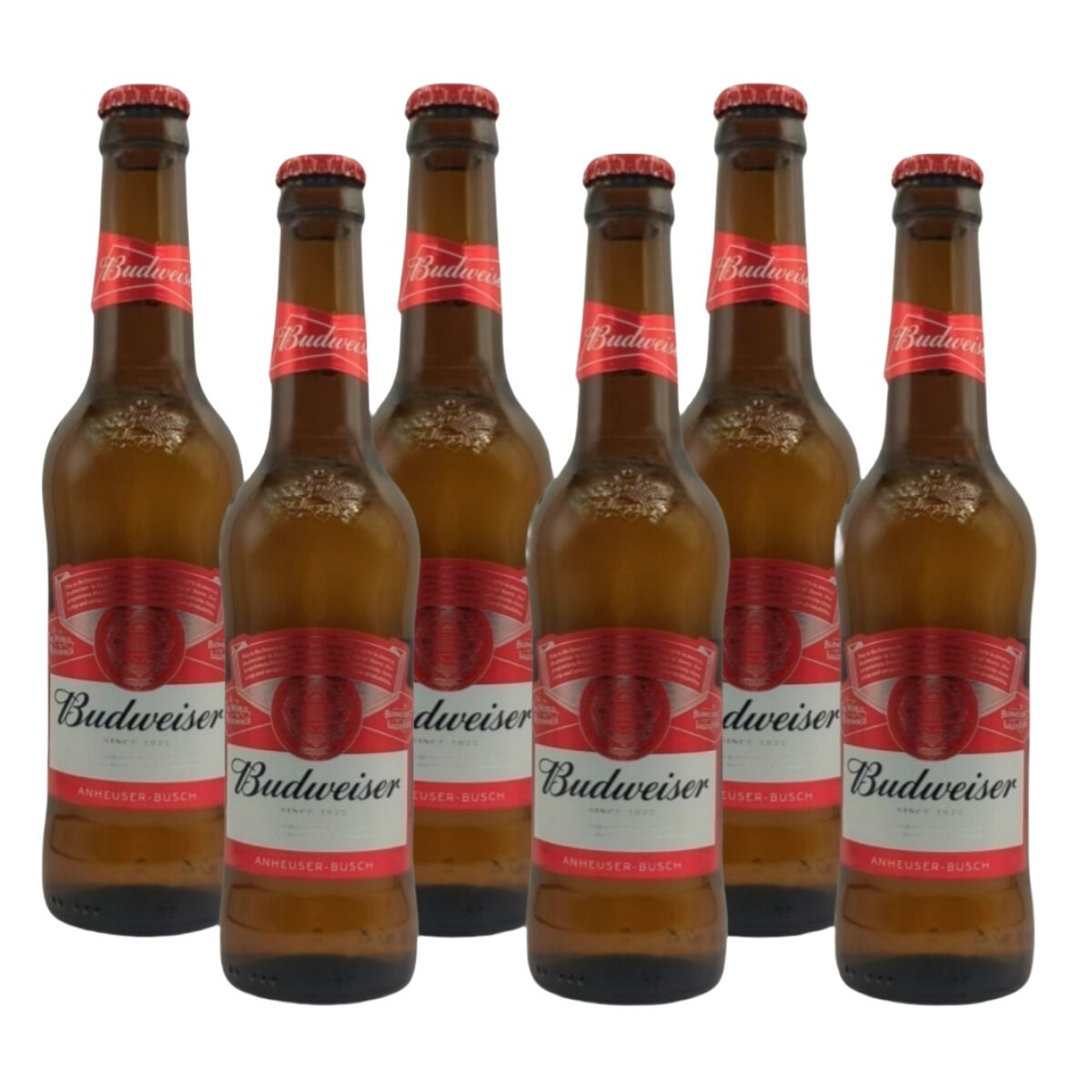 百威啤酒Budweiser 330ml*24瓶整箱国产玻璃瓶拉格黄啤酒