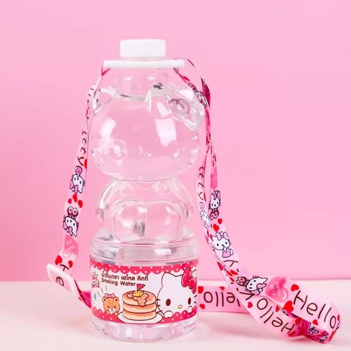 现货泰国HelloKitty桑三丽鸥天然水纯净水饮料可爱瓶装620ML711