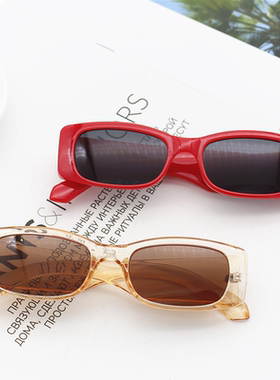 大框方形黑色高级风显瘦太阳镜