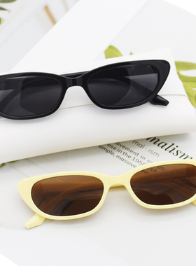 街拍眼镜网红款个性复古墨镜男