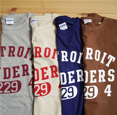 vintage原创古着70s数字短袖T恤