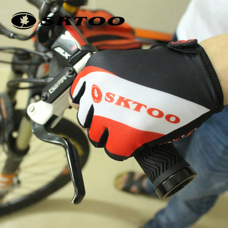 Gants pour vélo mixte SKTOO - Ref 2241629 Image 4