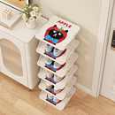 架子 柜出租房用宿舍小型室内卡通收纳鞋 鞋 架小窄门口多层简易鞋