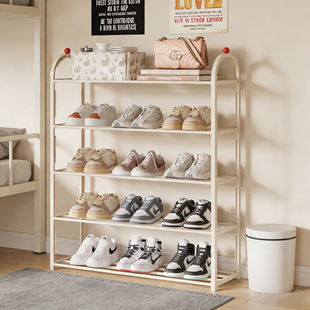 学生宿舍鞋架小型不占地方省空间简易鞋柜室内多层好看鞋子收纳架
