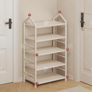 铁艺鞋架子入户小窄门口多层鞋子收纳宿舍小型门口置物架出租房用