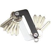 QingGear 多功能金属钥匙扣男女情侣钥匙夹Smart钥匙收纳器 Okey