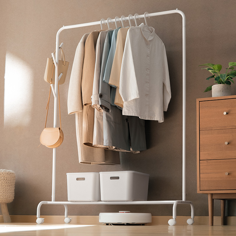 衣帽架落地收纳卧室家用置物阳台