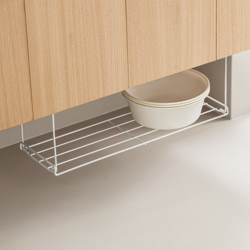 懒角落免打孔浴室下挂式脸盆架