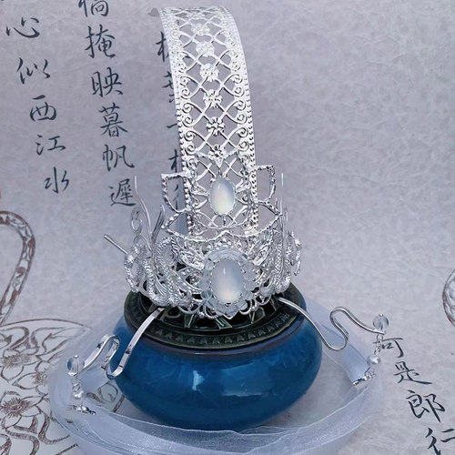 发冠头饰合金古风束发头冠