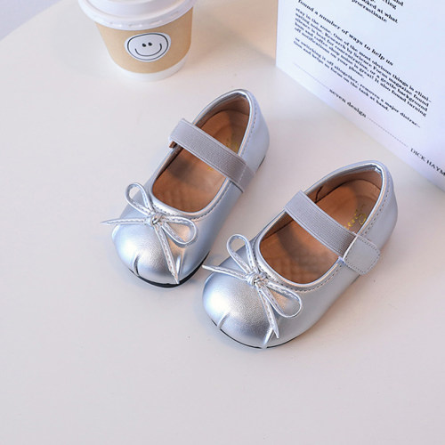 书萌女童软底公主小皮鞋