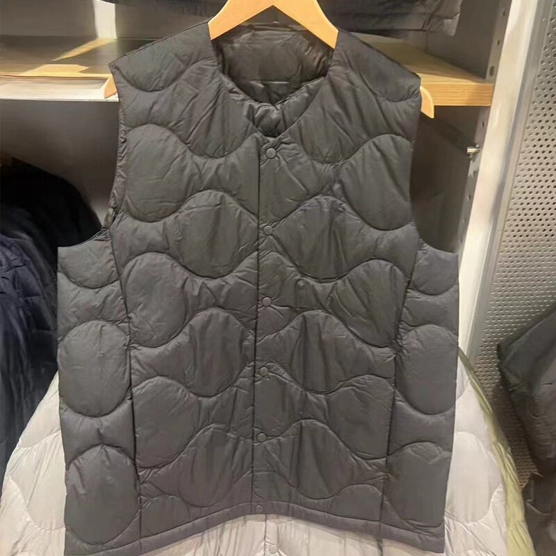 가을 겨울 남성 하이 엔드 경량 다운 휴대용 조끼 조끼 피팅 룸 새 모델 E452740|472800