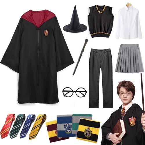 哈利波特学院长袍魔法袍学院服