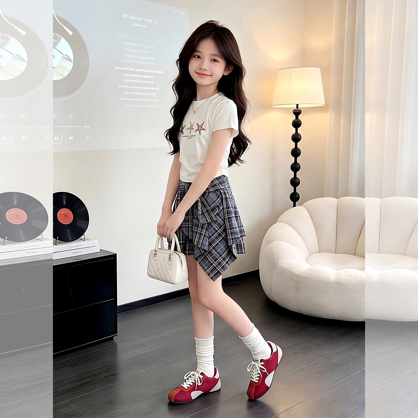 女童夏季套装2026新款中大儿童装
