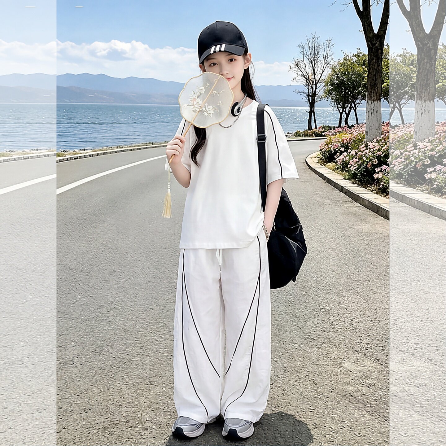 男女童夏季休闲风韩版型潮酷短袖