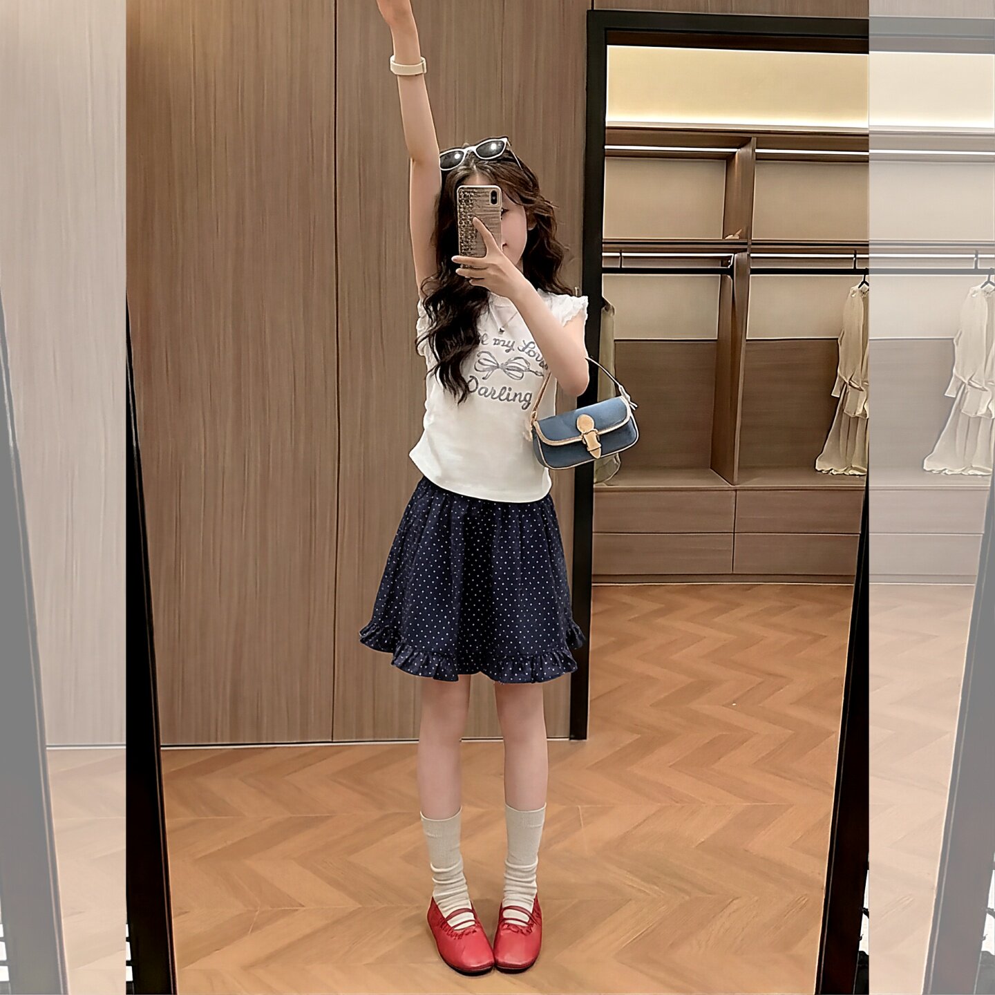 女童夏季套装2026新款大童无袖女