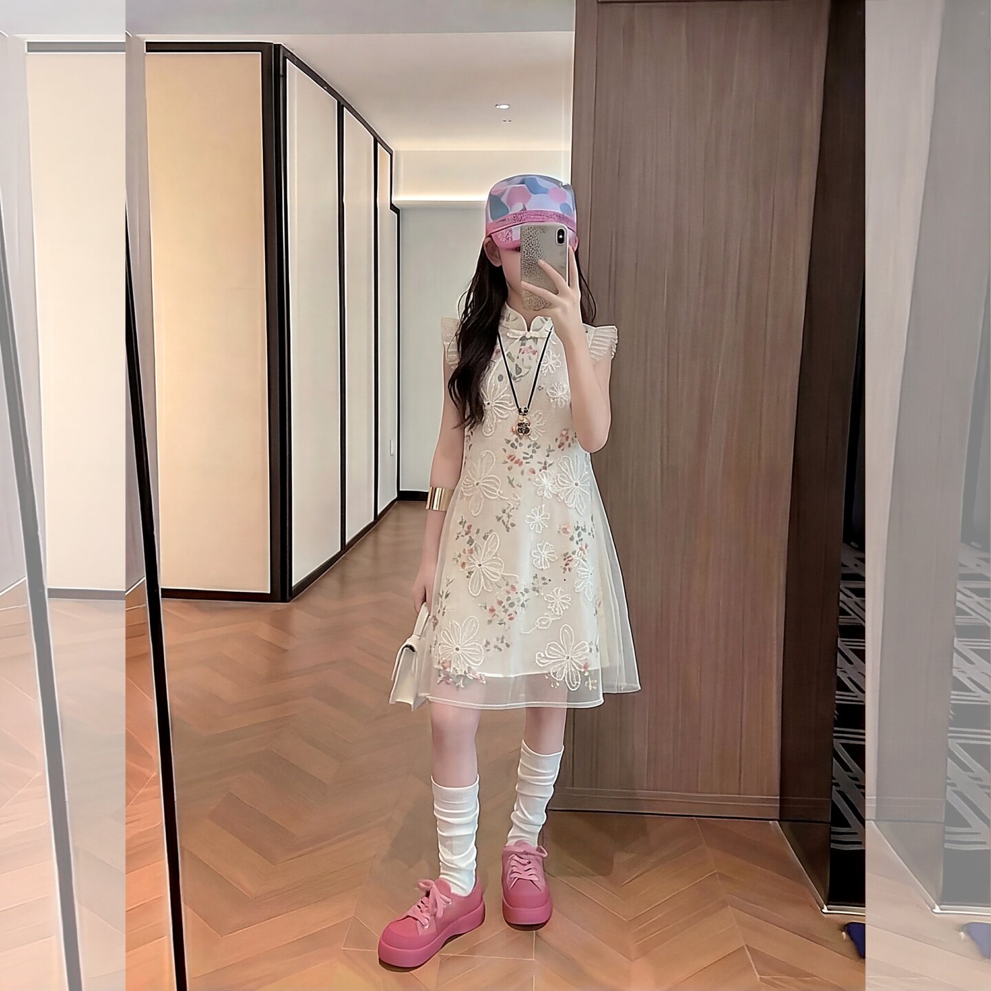 女童旗袍连衣裙2026儿童新款夏装