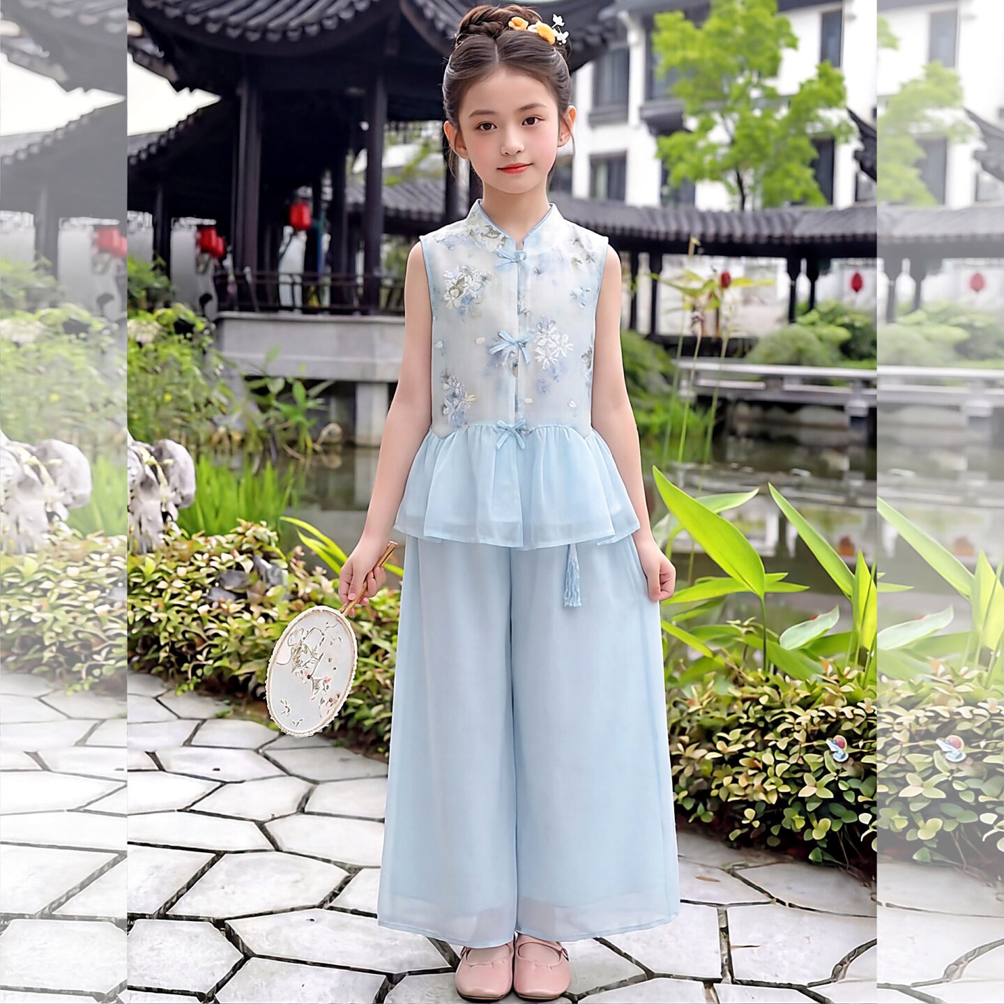 女童汉服夏季套装2026新款超好看
