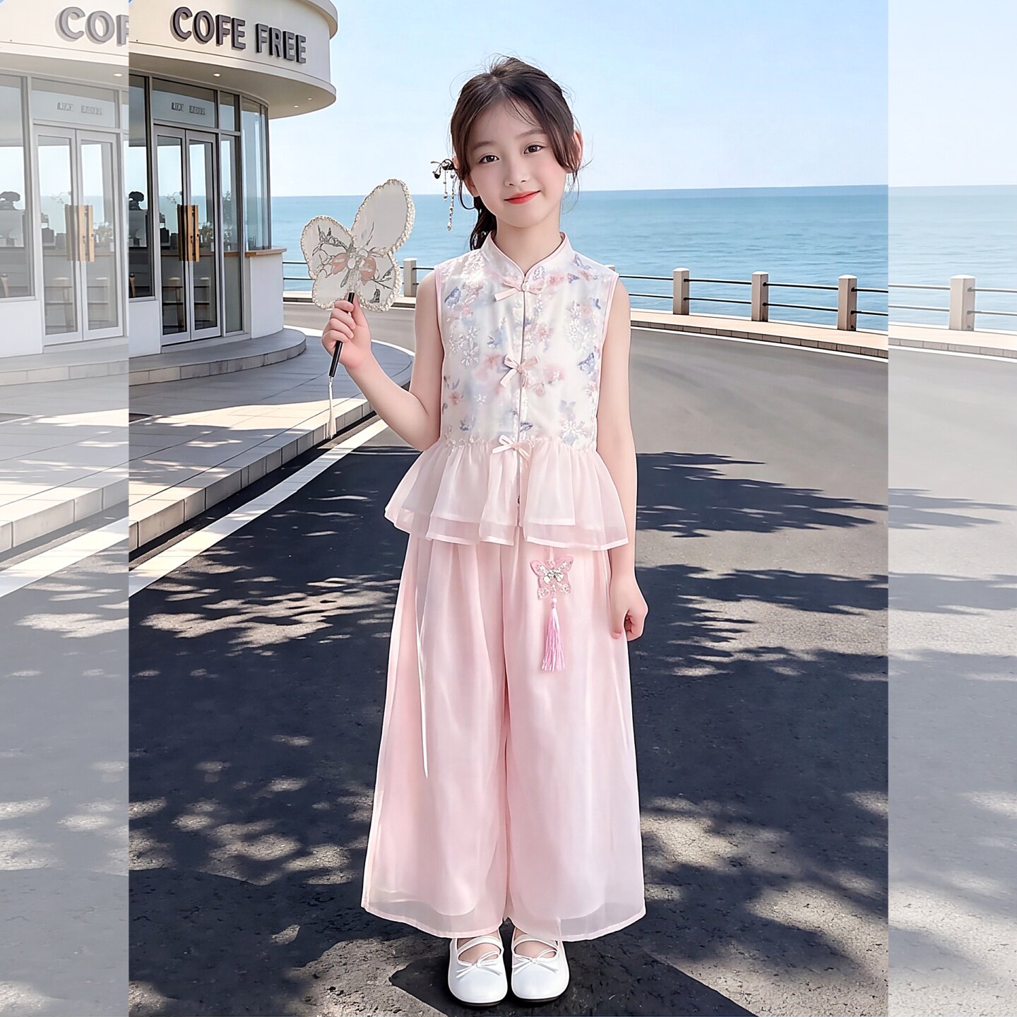 女童汉服夏季套装2026新款超好看