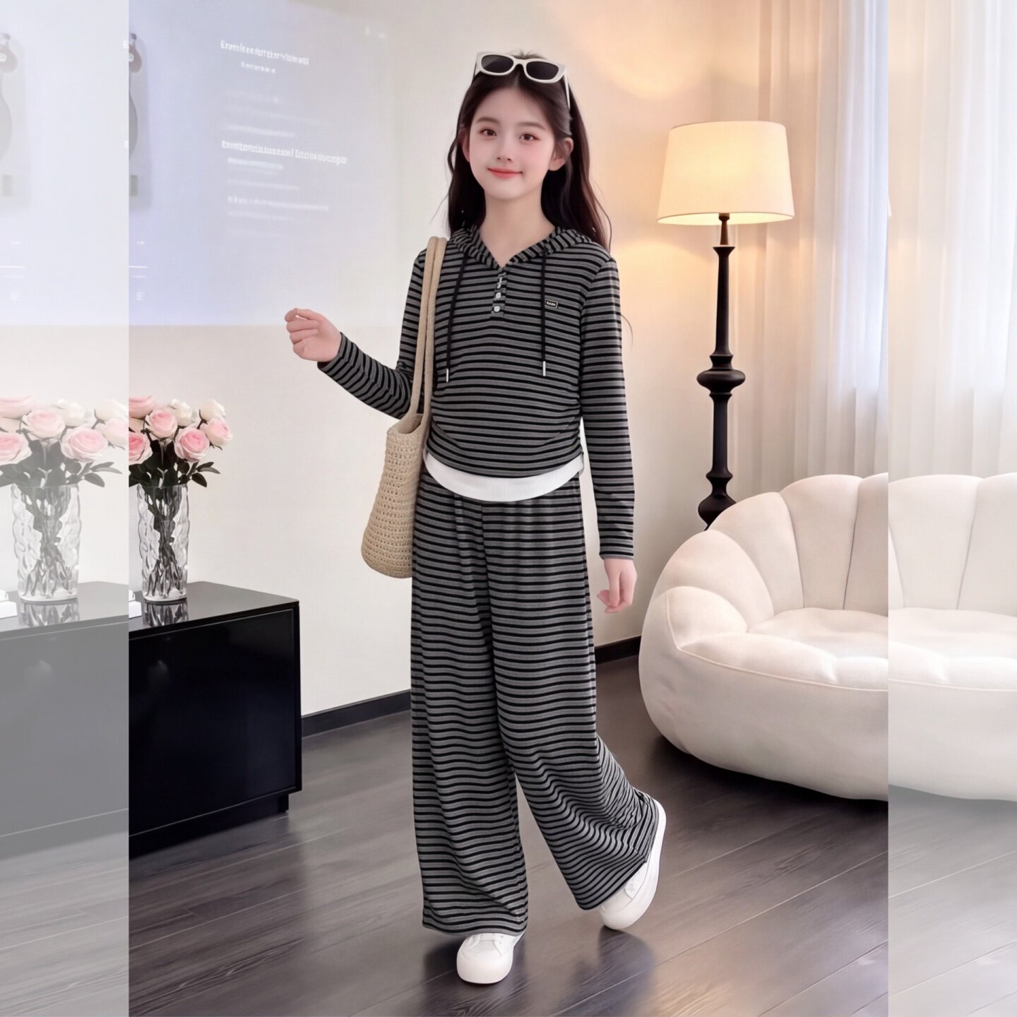 女童秋季2026新款中大童韩系休闲