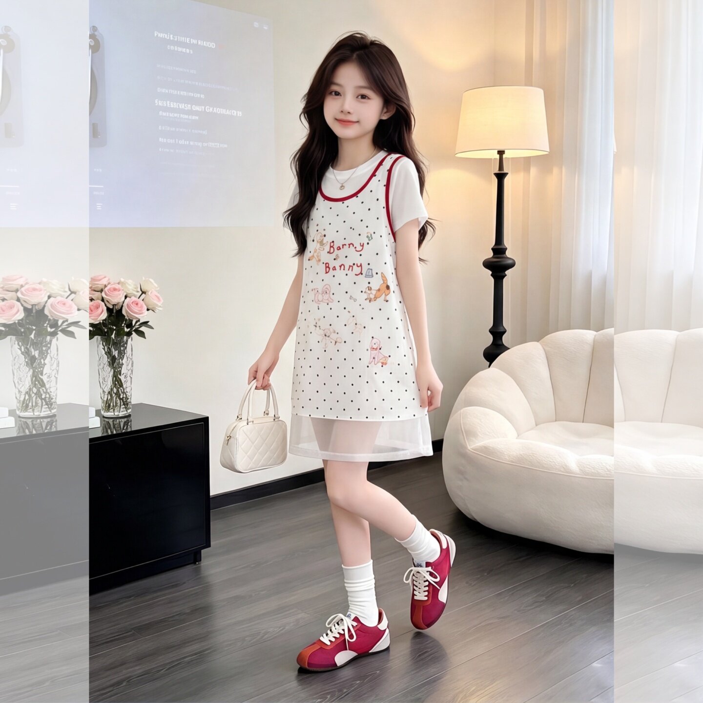 女童连衣裙夏季休闲漂亮的衣服儿