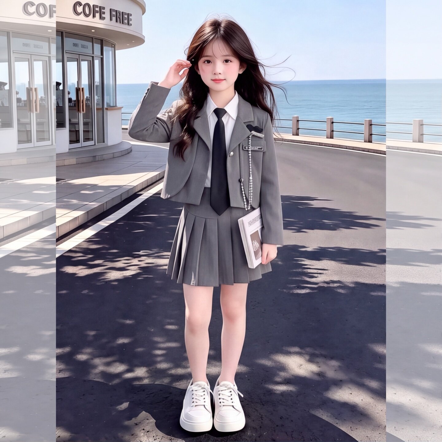 女大童jk套装裙子秋装2025新款学