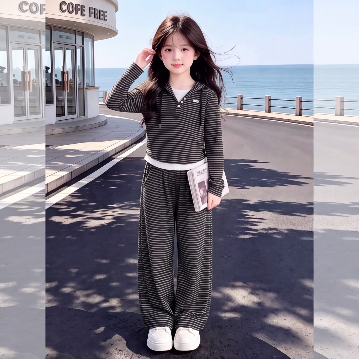 女童套装超洋气2026新款秋季时尚