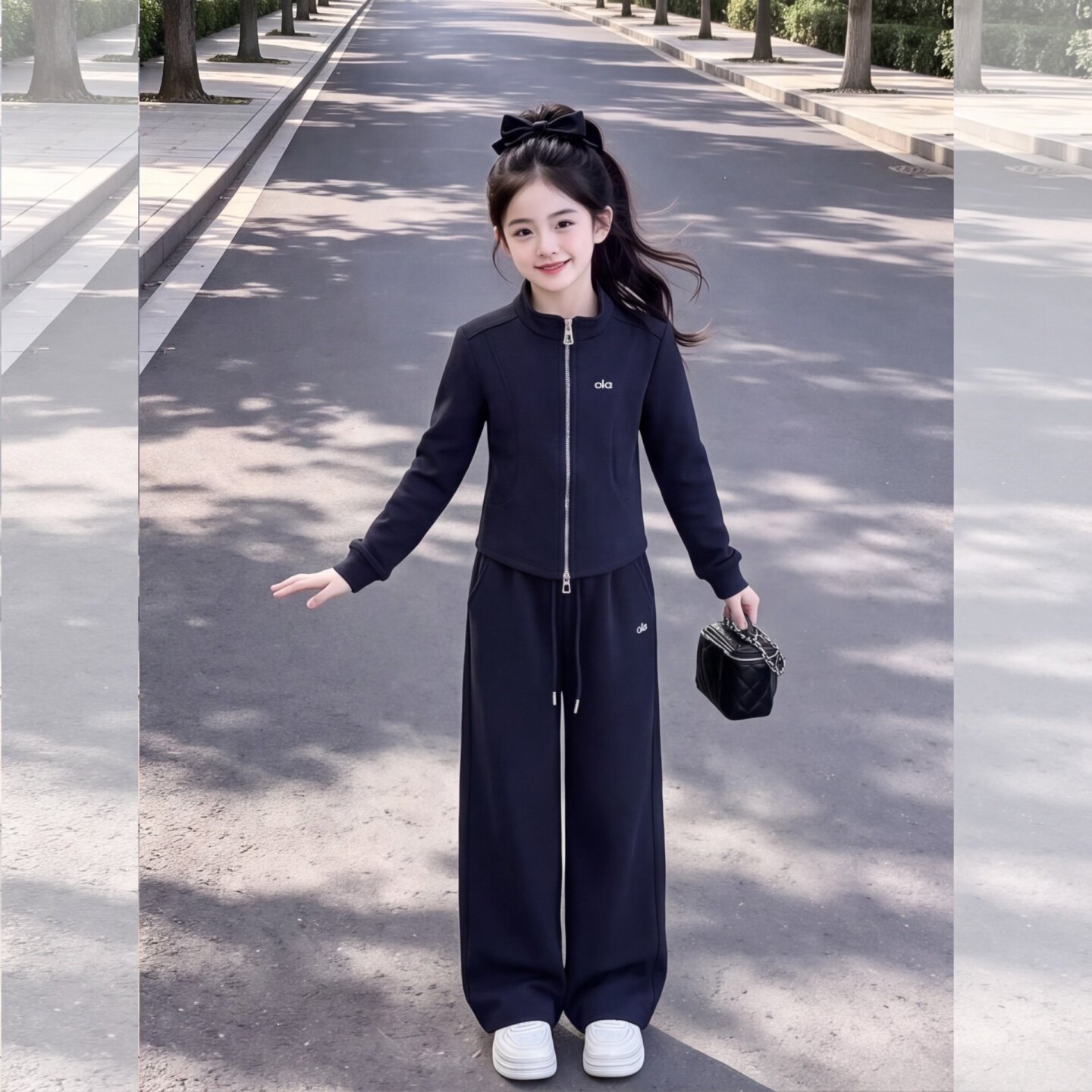 女童套装秋季款2026新款儿童休闲