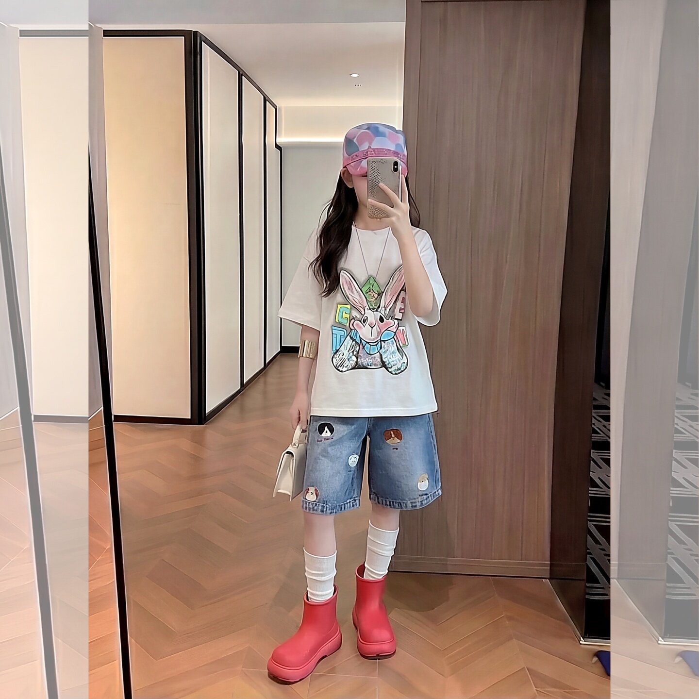 女童短袖夏装套装2026新款巨好看