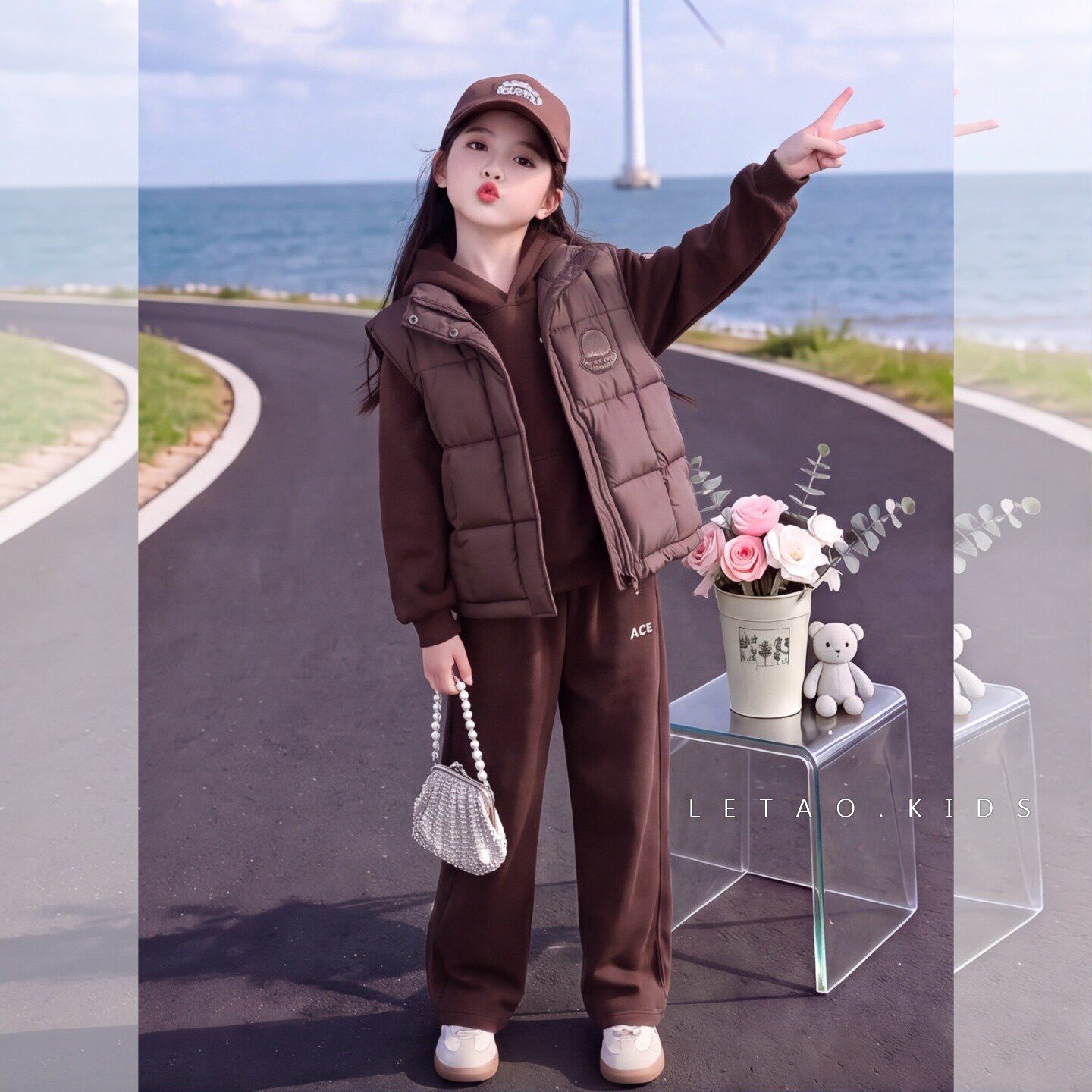 女童秋冬套装2026新款洋气10女孩