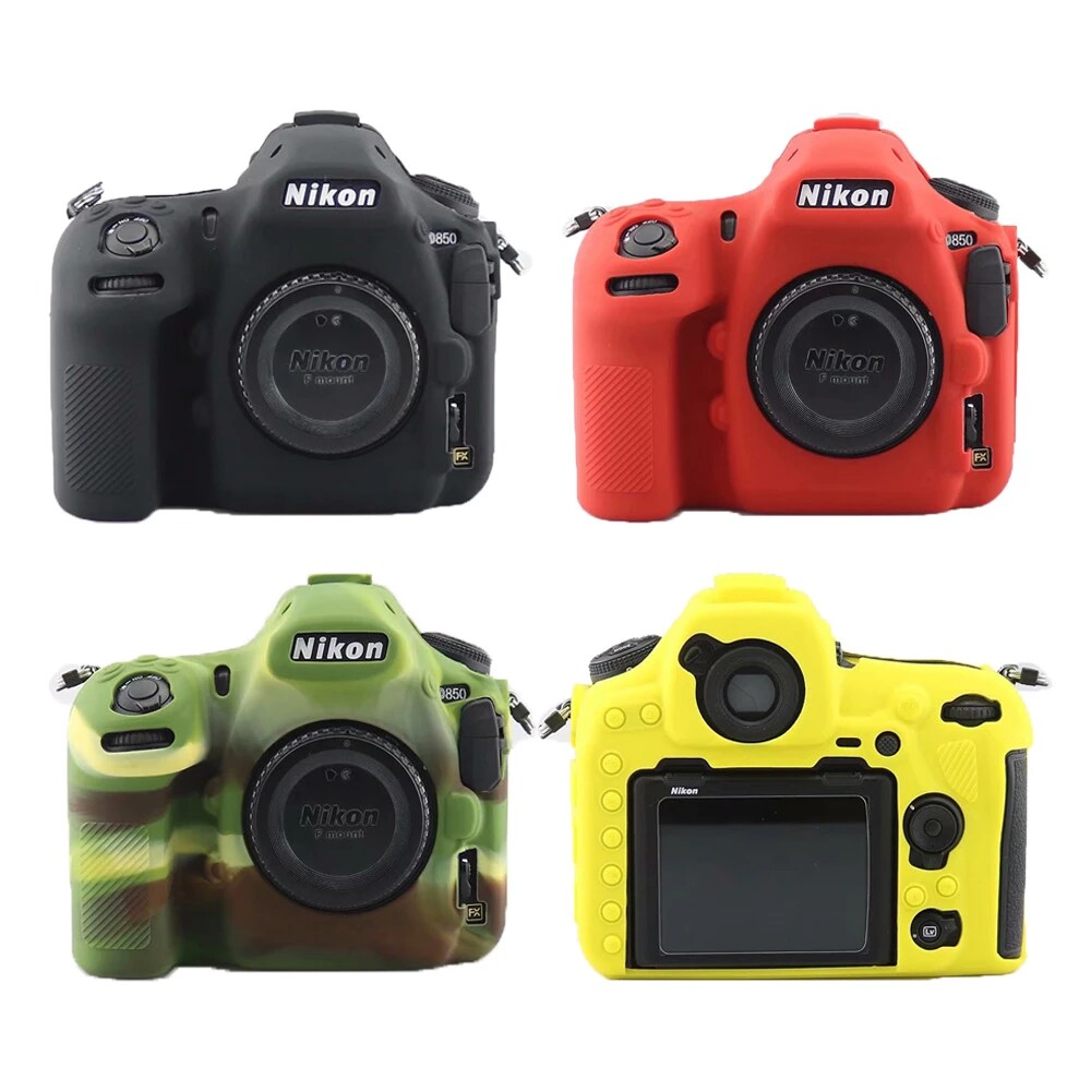 适用尼康单反相机 D850硅胶套 Nikon 单反D850相机包硅胶保护套