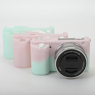 ZVE10数码 相机果冻色硅胶套 挚爱sony e10壳 女孩 适用于索尼