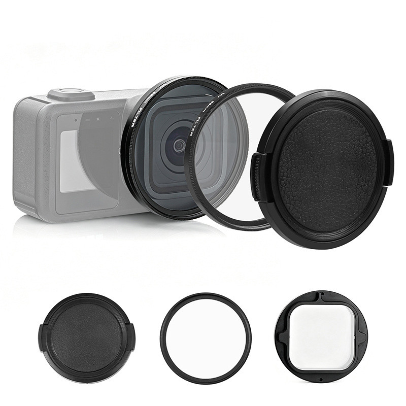 适用GoPro Mission 1/1 Pro 滤镜转接环带UV保护滤镜58mm图片