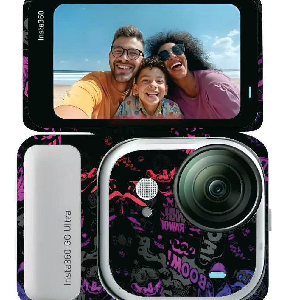 适用于影石Insta 360 GO Ultra机身贴纸防刮防摔改色保护贴膜配件