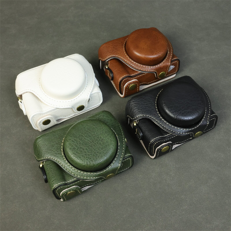 适用索尼ZV1相机保护套 ZV1F ZV1 Mark II全包皮套带挂绳 不开孔