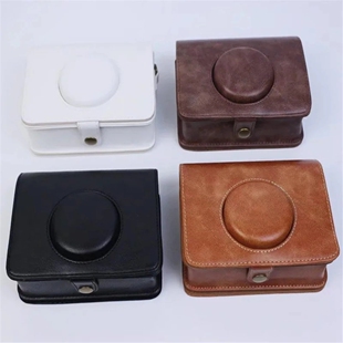 适用于富士拍立得相机Instax Mini Evo 配件 收纳包保护套肩带包