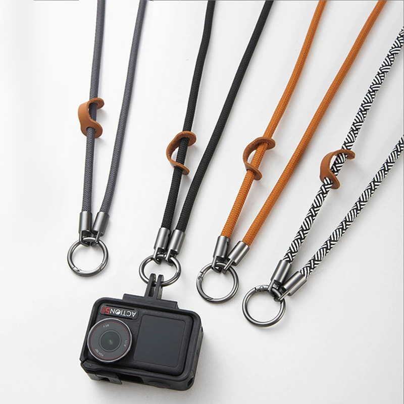 适用DJI大疆Action5Pro挂绳运动相机配件Action34防丢失脱落挂脖