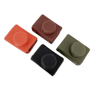 适用于富士X100 VI全包带挂绳豪华版相机皮套 Fujifilm保护壳