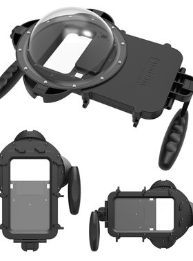 手机球面罩手机潜水壳通用IPhone及兼容4.5-7寸智能手机户外防水