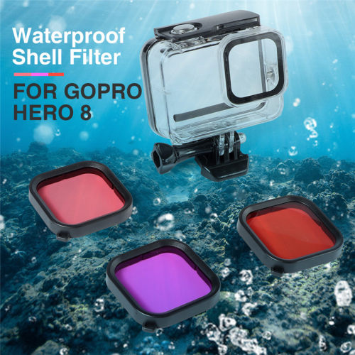 GoPro8防水壳潜水滤镜