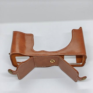 适用于富士 GFX50R油皮皮套相机底座保护壳