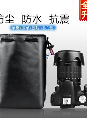 适用佳能g5x200D G7X3相机羊皮袋单反760D850D5D4M50EOS-RP内胆包