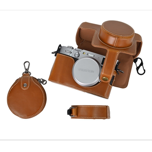 相机皮套适用于富士X100VI高级油皮PU豪华版全包套Fujifilm保护壳
