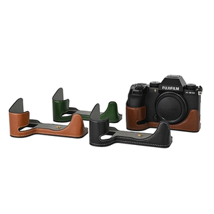 适用于富士 XS10半套相机包皮套开窗底座 fuji xs10保护外壳