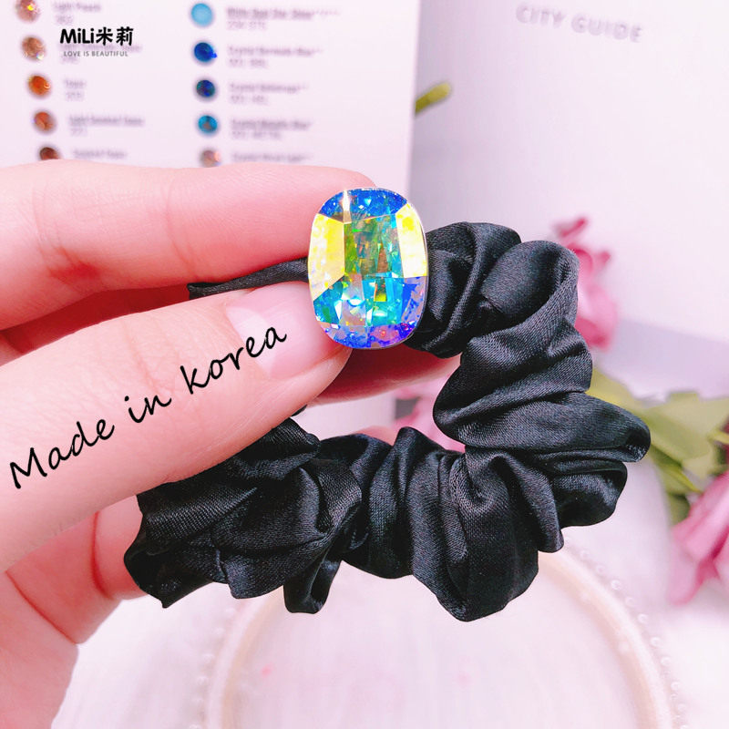 东大门水晶发绳皮筋丸子头新品