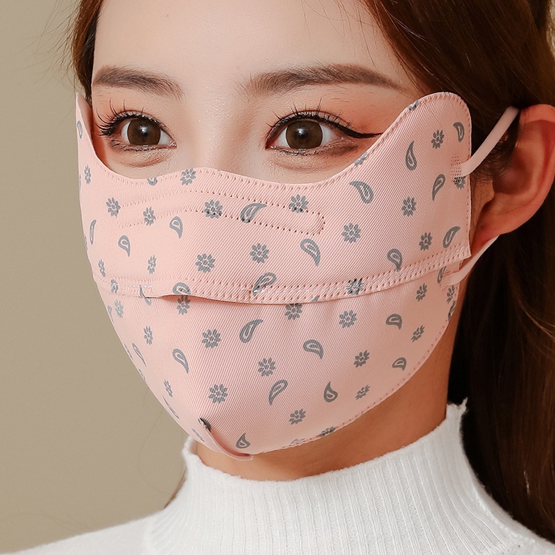 真乐防寒口罩女士3d立体韩版护眼角冬季加厚保暖不起雾防风面罩可