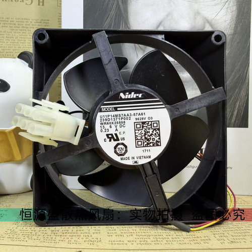 Nidec进口 WR60X25858 (U11P14MS7AA3-57A61)-原装正品轴流 风扇