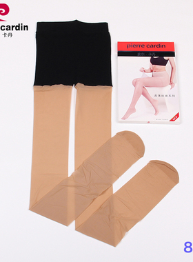 皮尔卡丹新1D面膜丝袜性感黑裆任意剪哑光美腿丝袜女连裤袜389001