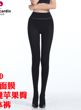 120g 皮尔卡丹480D春秋中厚SPA面膜360°无缝苹果臀一体裤PC68095
