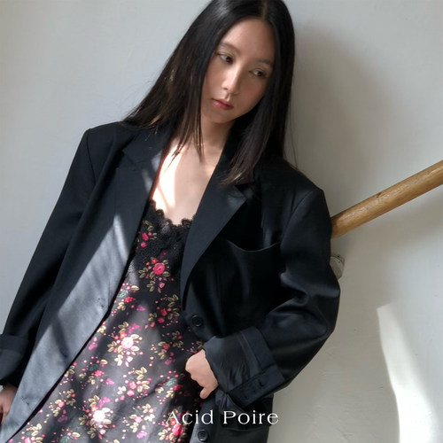 Acid Poire2026夏季新品春秋高品质通勤好版型宽松西装外套女